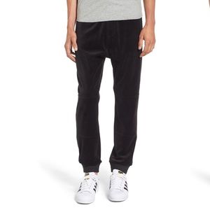 Nordstroms The Rail Men’s Black Velour Joggers